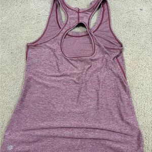 Athleta Nitro Heather Berry/Plum Racerback Tank
